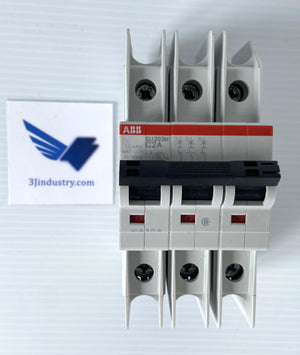 SU203M-C2 - SU203M-C2A - 400VAC - 2A - 50/60HZ - 10KA  -  ABB SU203M CIRCUIT BREAKER
