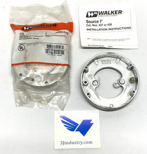 LOT OF 26 - Walkerduct Wiremold 439  -  Walker  - Legrand attachment ring Source I