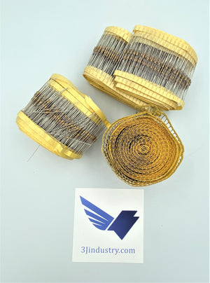 LOT OF +/-  2000 METAL FILM RESISTOR 680 OHM - 5%  -    METAL FILM RESISTOR