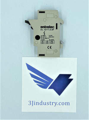LOT OF 8 - DL10/17.5.SF  -  ASEA BROWN BOVERI ENTRELEC DL101 FUSE HOLDER