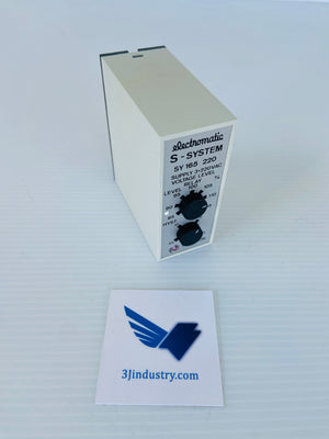 SY 165 220 - SY165220 - SUPPLY 3X220VAC - S-SYSTEM  -  ELECTROMATIC  SY165 VOLTAGE LEVEL RELAY