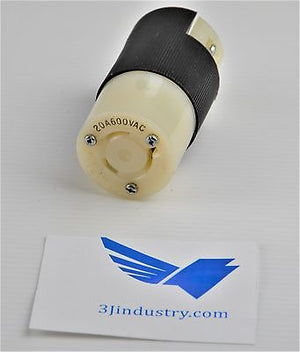 Hubbell 2353 - HBL2353 - NEMA L9-20R - 231A 20A 600VAC  -  Hubbell HBL Connector