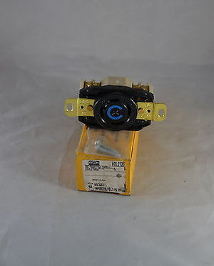 HBL2720CN  -  HUBBELL  -  TWIST LOCK RECEPTABLE 30A, PHASE 250VAC,