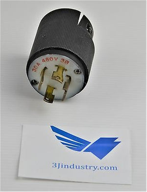 Hubbell 2731 - HBL2731 - L16-30P  -  Hubbell HBL Connector