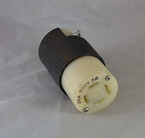 HBL2743 CONNECTEUR TWISTLOCK 30A 600V  -  HUBBELL FEMELLE - TWIST LOCK