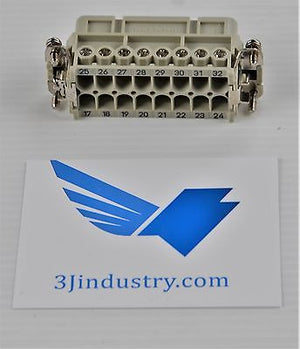 INDUSTRIAL CONNECTOR - 09200162813 - HAN16A-BU-S  -  Harting HAN16A Connector