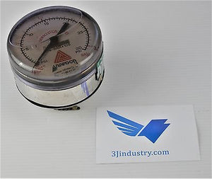 Pressure Gauge - Dual Scale Range 0…30 PSI / 0…2 BAR  -  ANDERSON ANDERSON Press