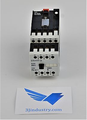 Contactor - PH44E  - Class 8501 - Coil 110/120VAC  -  SQUARE D 8501 Contactor
