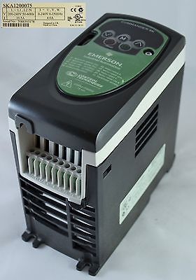 SKA1200075 Emerson Drive COMMANDER SK 1HP 230VAC 1Ø IN 3Ø OUT  SKA 1200075