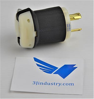 Hubbell 2621CN - HBL2621CN - NEMA L6-30P  -  Hubbell HBL Connector