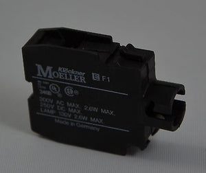 EF1 KLOCKNER MOELLER LAMP BLOCK 110-130V FOR BA9s LAMP