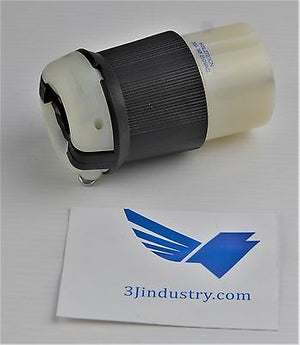 Hubbell 2723CN - HBL2723CN - Nema L15-30R  -  Hubbell HBL Connector