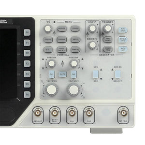 Digital Multimeter Oscilloscope USB 100MHz 2 Channels LCD Display Waveform Genera