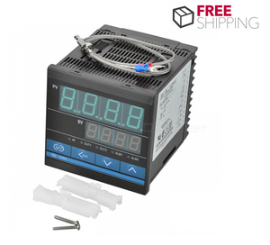 Digital PID Temperature Controller Control CD901 100-240VAC 0-400 - 1/4 DIN