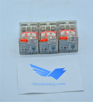 RCP800224VDC - LOT OF 3  -  CARLO GAVAZZI RCP POWER RELAY