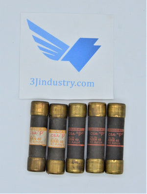 LOT OF 5 - NRN40  -  MERSEN FERRAZ SHAWMUT NRN40 FUSE