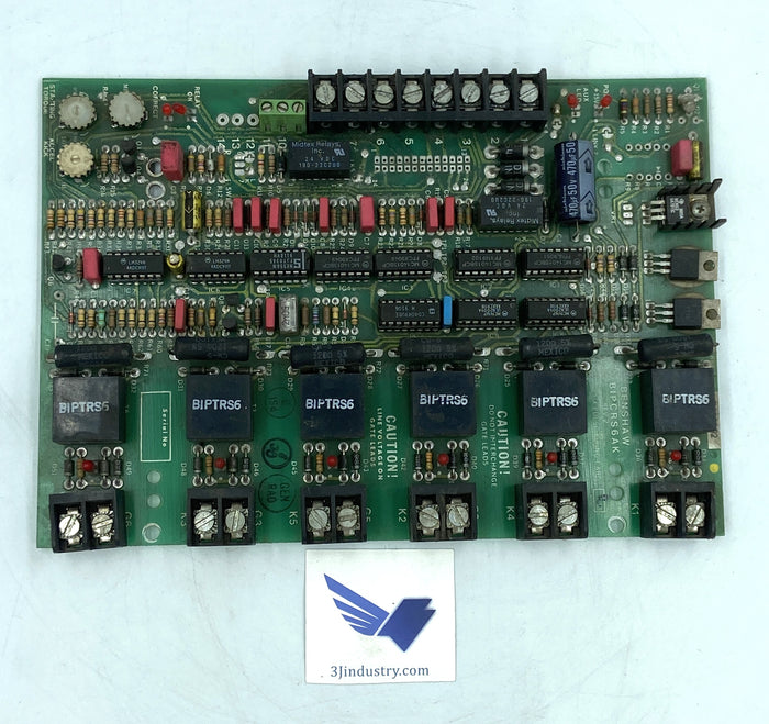 BIPCRS6AK REV 2   -  BENSHAW BIPCR SIX PULSE FIRING CARD
