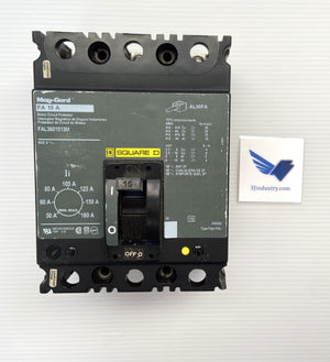 FAL3601513M - FA 15A - 600V - 3 POLES - MAG GARD  -  SQUARE D  FAL360 BREAKER