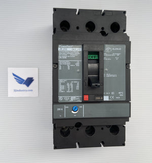 JRL36200 - 200A - 3 POLE - 50/60HZ - 600V - POWER PACT - JR250  -  SQUARE D  JR250 BREAKER