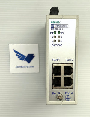 499NEH10410 - 4 PORT  - CONNEXIUM 4TP - 10 HUB   -  SCHNEIDER ELECTRIC  499NEH ETHERNET CABLING SYSTEM