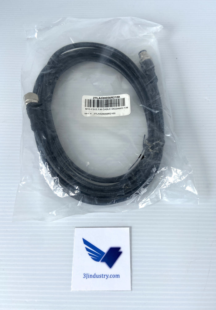 M12-C312 - 2TLA020056R2100 - 3M F/M - 5X22AWG  -  ABB M12 CABLE