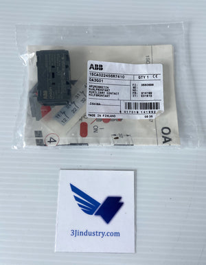 OA3G01 - 1SCA022456R7410 - 16A - 690V  -  ABB OA3G AUXILIARY CONTACT