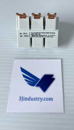 S1-M3-35 - S1M335 - 1SAM201907R1103 - 24WR -65A - 690V - 3 PHASE  -  ABB S1M335 POWER INFEED BLOCK