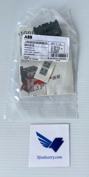 OA1G10 - 1SCA022353R4970 - 16A - 690V  -  ABB OA1G1 AUXILIARY CONTACT