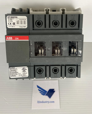 OT160G03 - 600VAC - 250VDC- 160A - 50-60HZ - 12KV - BROKEN BASE  -  ABB OT160 GENERAL PURPOSE SWITCH