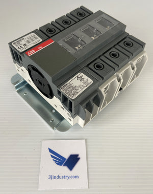 OT160G03 - 600VAC - 250VDC- 160A - 50-60HZ - 12KV - BROKEN BASE  -  ABB OT160 GENERAL PURPOSE SWITCH