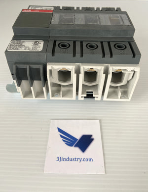 OT160G03 - 600VAC - 250VDC- 160A - 50-60HZ - 12KV - BROKEN BASE  -  ABB OT160 GENERAL PURPOSE SWITCH