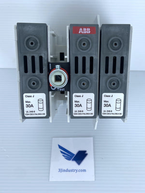 OS30FAJ12 - 600VAC - 30A - 3 PH - CLASS J  - 50/60HZ - 7,5HP  -  ABB  GENERAL PURPOSE SWITCH