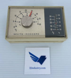 1F1-604 CELCIUS DIAL 0-1,5A - MERCURY CONTACTS LOW VOLTAGE  -  WHITE-RODGERS 1F31 COOLING THERMOSTAT