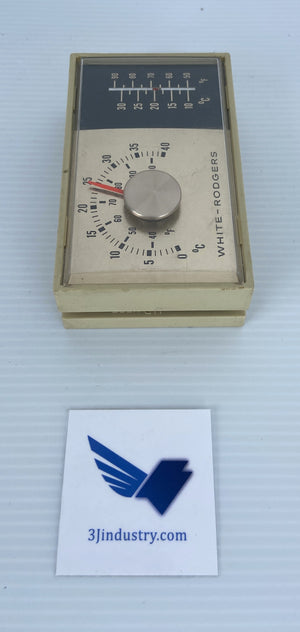 1F1-604 CELCIUS DIAL 0-1,5A - MERCURY CONTACTS LOW VOLTAGE  -  WHITE-RODGERS 1F31 COOLING THERMOSTAT