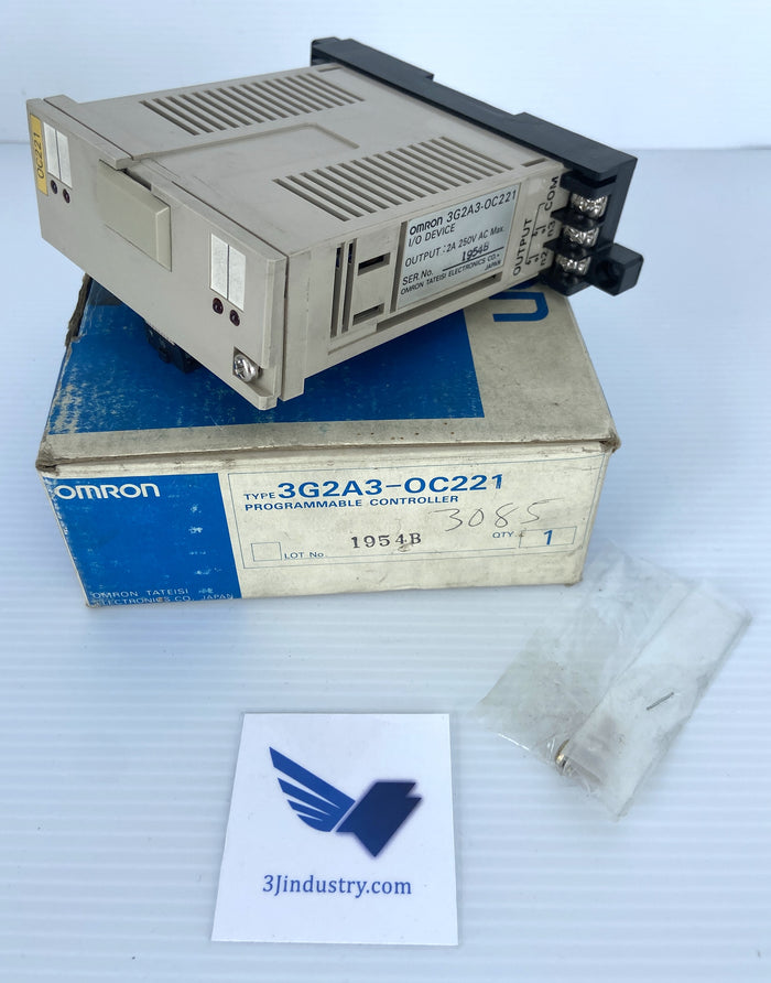 3G2A3-OC221 - I/O DEVICE - 2A - 250VAC MAX - 3G2A3OC221  -  OMRON 3G2A3 PROGRAMMABLE CONTROLLER