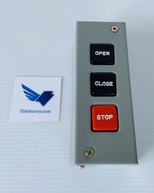 PBS-3 - 240VAC - 3 BUTTONS - MOMENTARY CONTACT  -  MMTC INC PBS CONTROL STATION