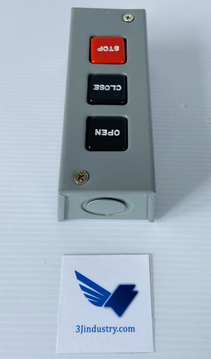 PBS-3 - 240VAC - 3 BUTTONS - MOMENTARY CONTACT  -  MMTC INC PBS CONTROL STATION
