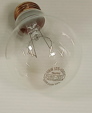 Pack of 6 BULB -  116W - 125-130V - A21 - TRAFFIC - 8000HRS  -  DURO-TEST BULB A21