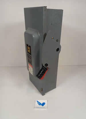 CH363 F1 100 - Square D 100 Amp 600vac 600vdc  - SQUARE D  CH363 HEAVY DUTY SAFETY SWITCH