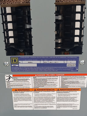 NQ484L2 - 3 P - 4 WIRE - 240VAC - 48VDC - 225A - 20X50IN  -  SQUARE D  NQ484 PANELBOARD