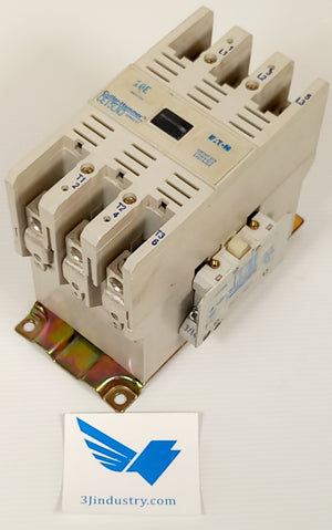 CE15LN3 - CE15LN3A - 85A - 600v - SERIE A1 Coil 110/120Vac 3P 1NO AUX 3NO MAIN  -  CUTLER-HAMMER CONTACTOR CE15