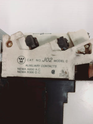 A210M1CAC 2NO/2NC Coil 110/120Vac  -  Westinghouse A210  CONTACTOR