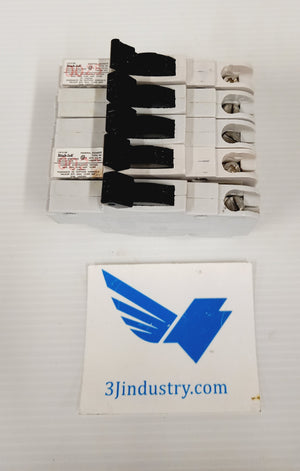 NC015CP Lot of 5   -  FPE - Stab-Lok - Schneider  Stab-Lok BREAKER 15A, 1 pole, 120VAC, 10kA