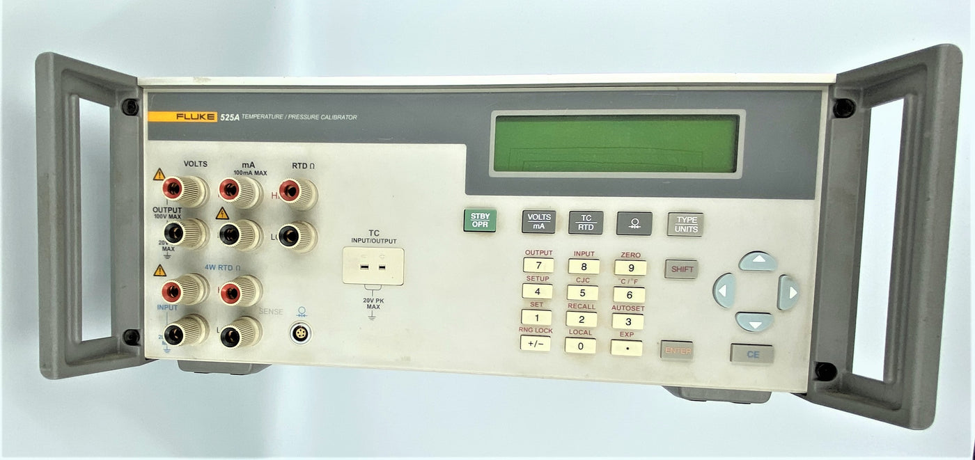 525b Instrument Panel 525A - FLUKE 525A Temperature/Pressure Calibrator – 3JIndustry