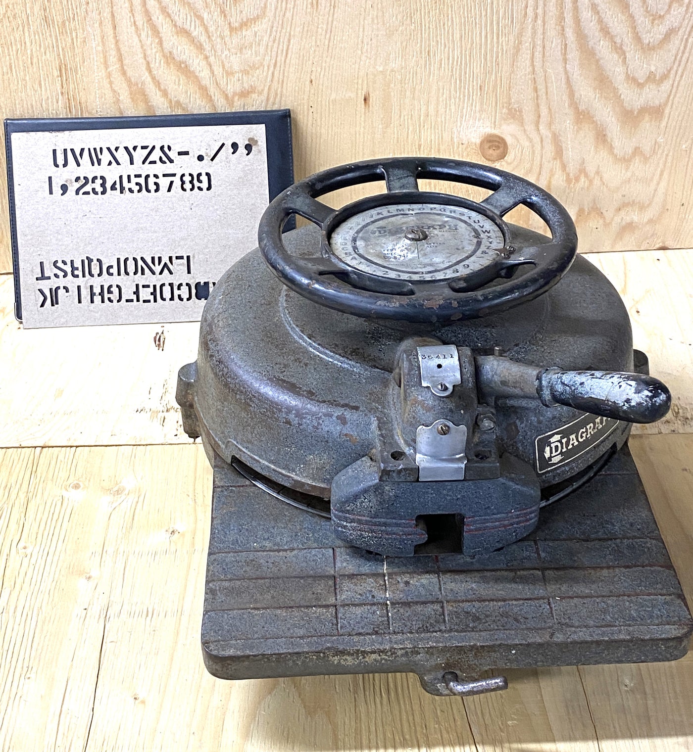Diagraph 7/8 - DIAGRAPH STENCIL CUTTING MACHINE GG-S-747 – 3JIndustry