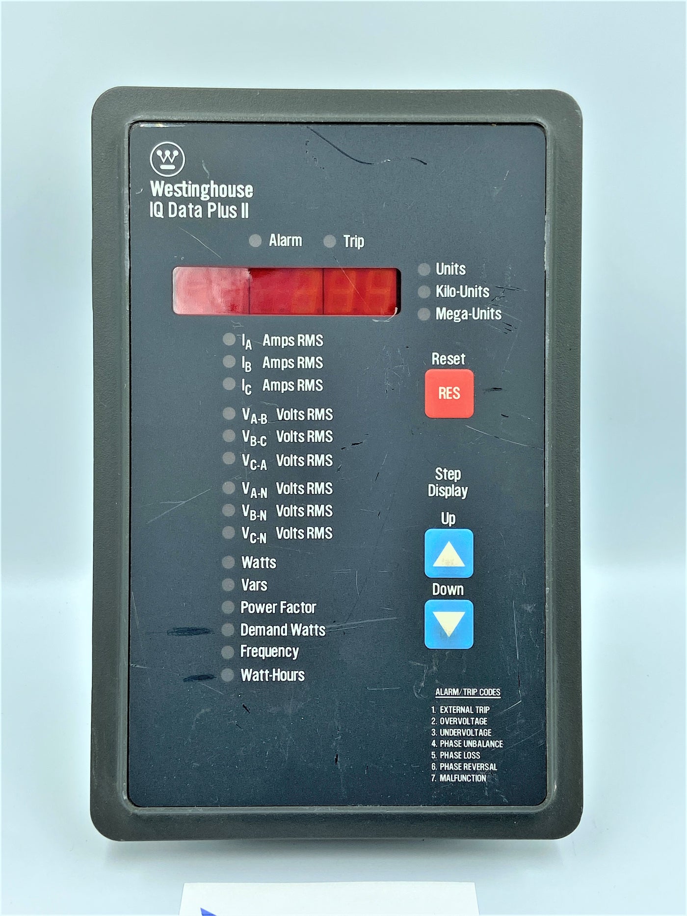 Precise Dat Plus Ii 2D78522 IQ DATA PLUS II - WESTINGHOUSE 2D785 Metering and Protection S ...