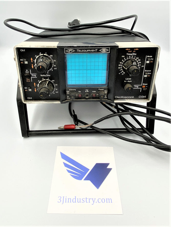 D34  -  TELEQUIPMENT D34 OSCILLOSCOPE