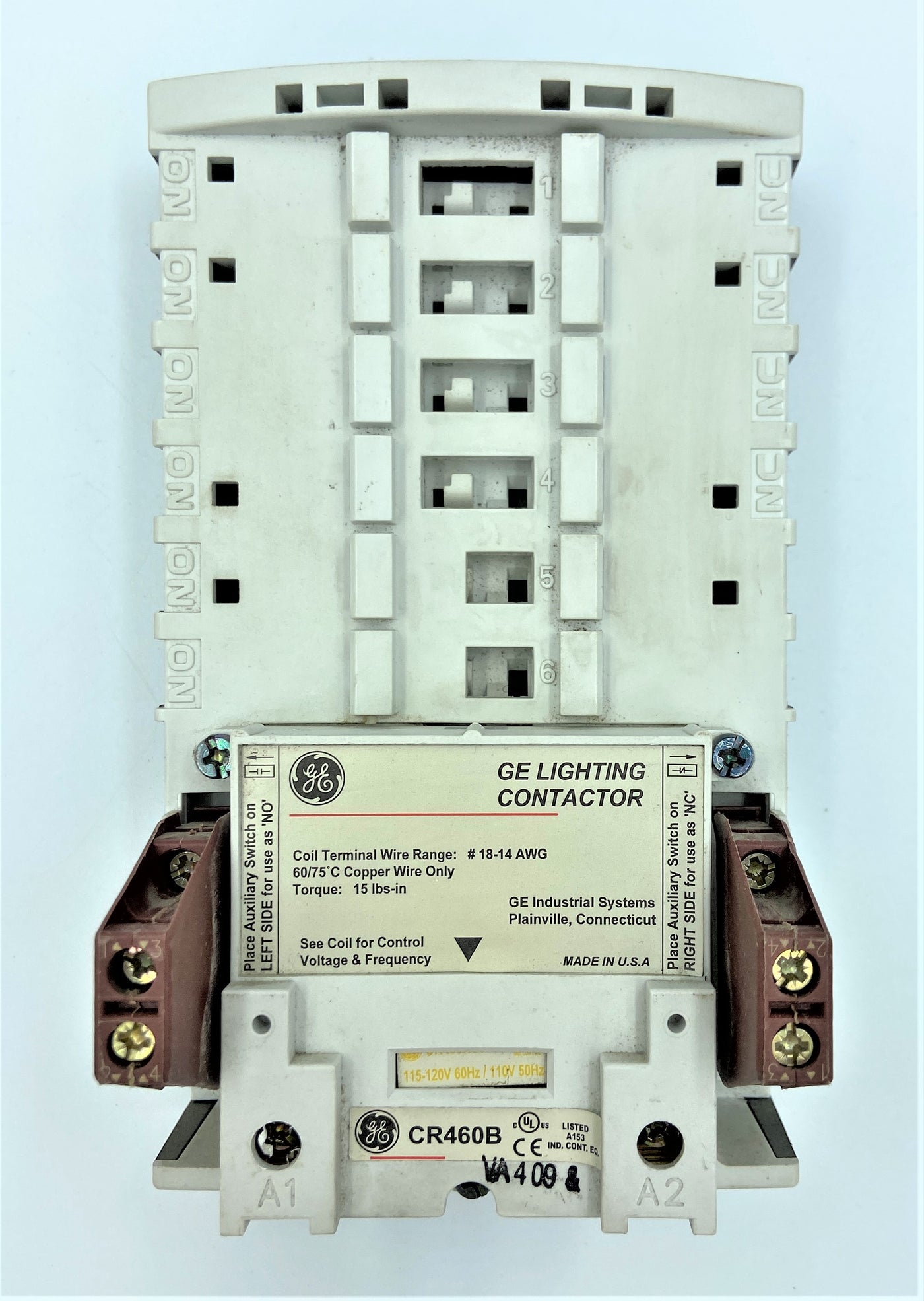 Electrical Contactor Base CR460B - GENERAL ELECTRIC CR4 COIL LIGHTING CONTACTOR BASE – 3JIndustry