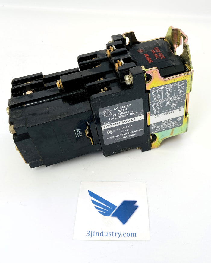 700-NT400A1 SER C  + 700-NT SER C -   -  ALLEN BRADLEY 700NT CONTROL RELAY