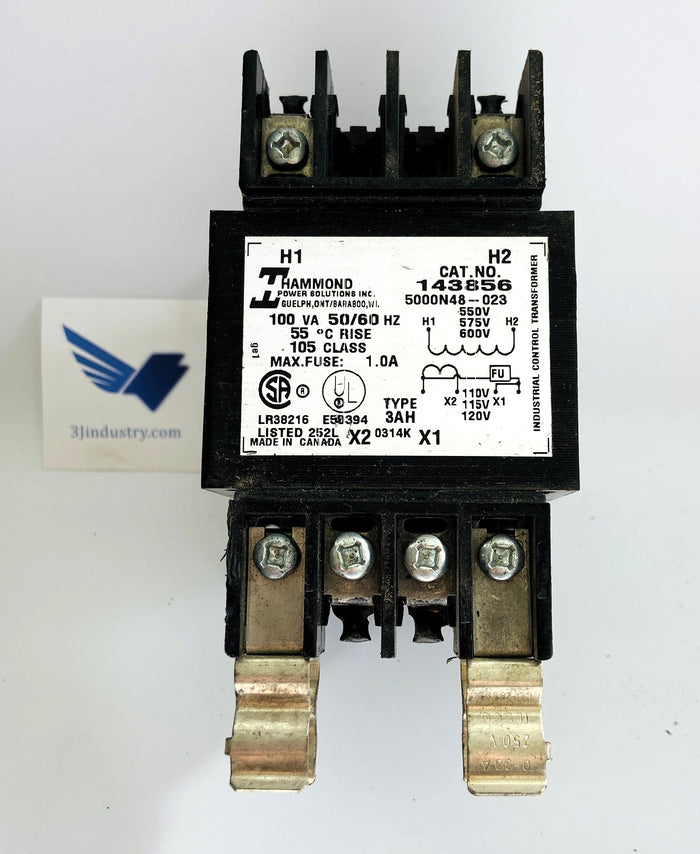 143856  -  HAMMOND POWER SOLUTIONS INC 1438 TRANSFORMER